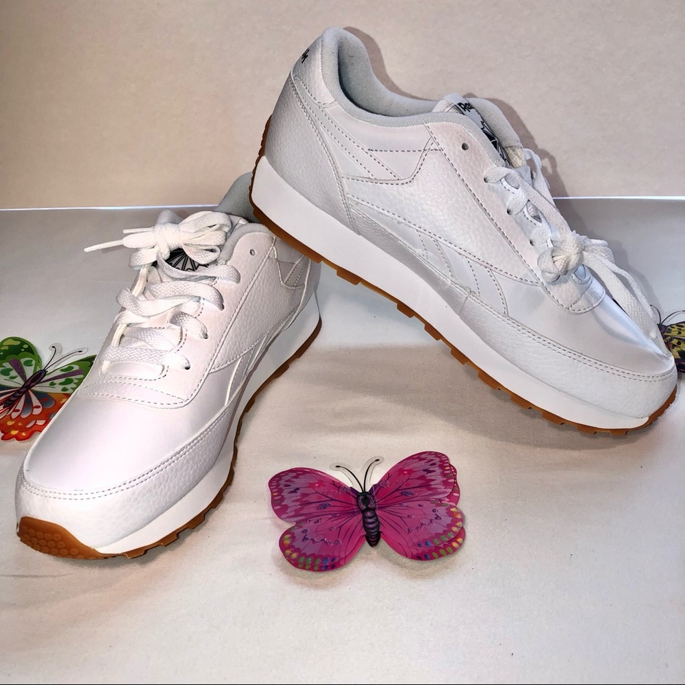 Reebok CL Renaissance Gum, Men’s, Sz 8, NWT, W/Box, pet/smoke free home